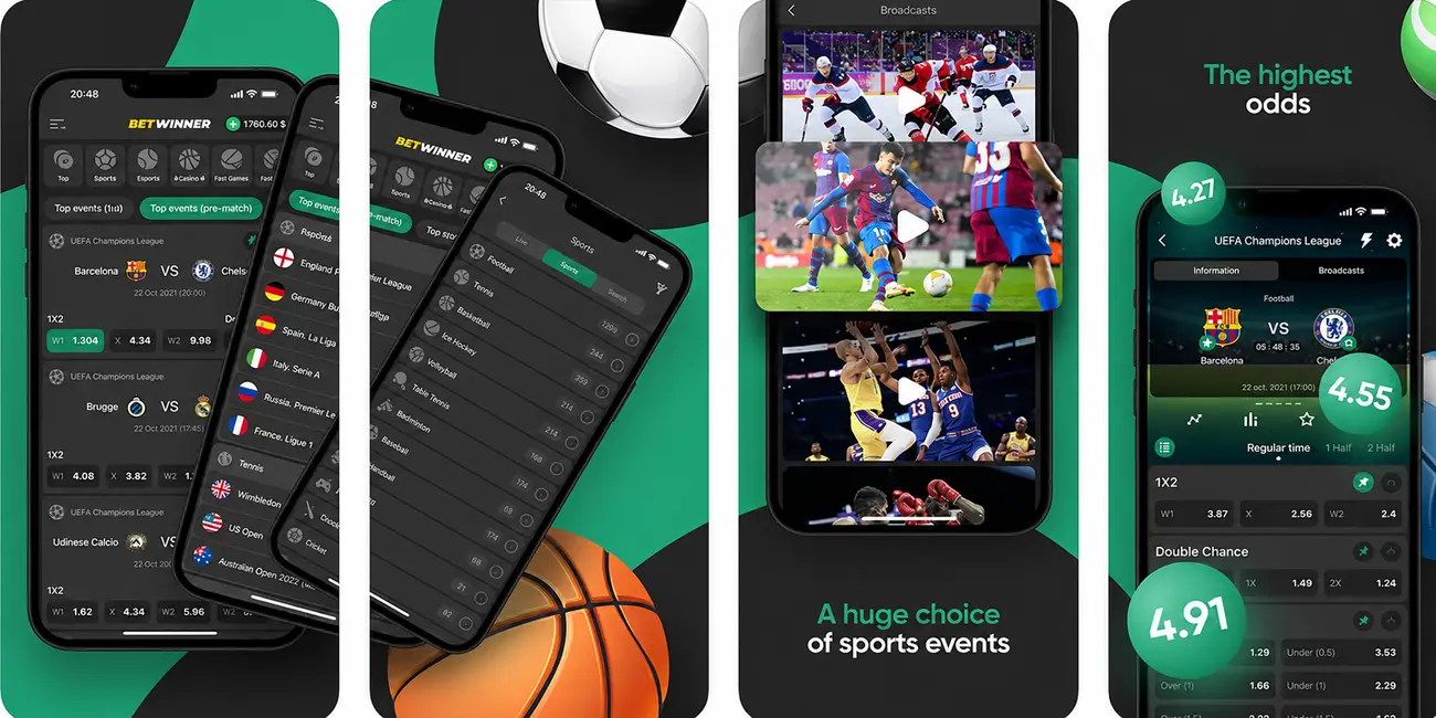 BetWinner app installation on iPhone and iPad